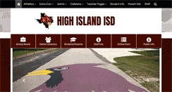Desktop Screenshot of highislandisd.com